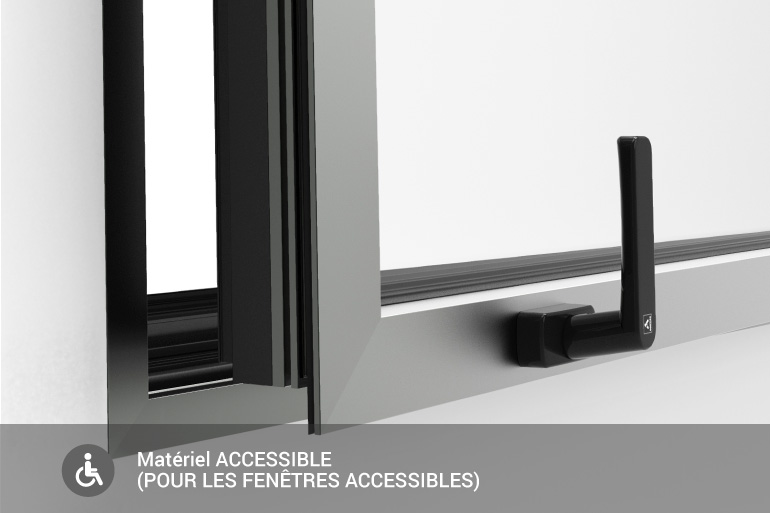Matériel accessible (pour les fenêtres accessibles)